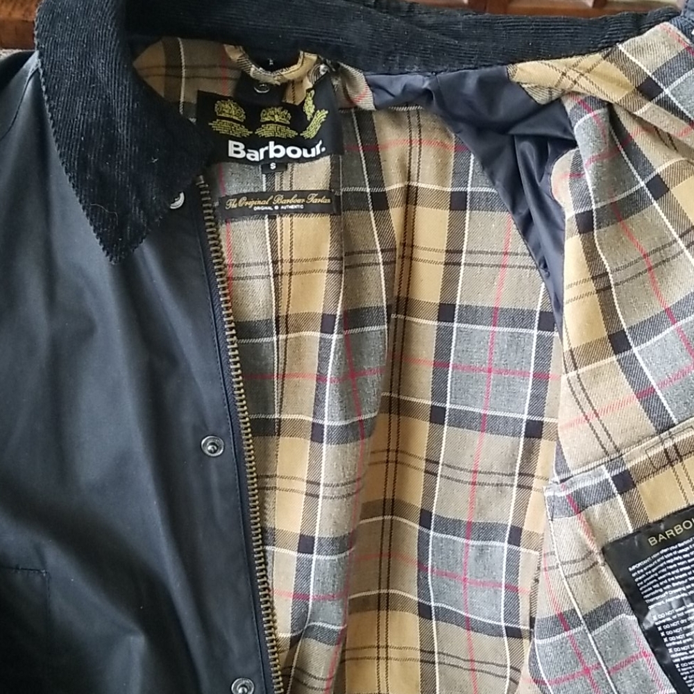 Barbour men's Ashby wax cotton classic jacket with